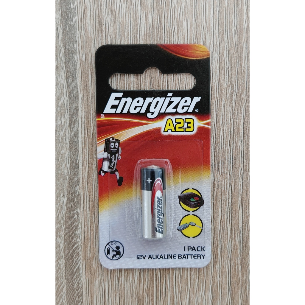 ถ่านรีโมทรถ ถ่านอัลคาไลน์ 23A A23 GP23A LRV08 L1028F  MN21 Energizer 12V จำนวน 1ก้อน