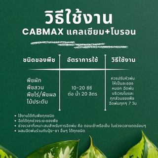 โปรสุดคุ้มชุด 6 แถม 6 แถมเสื้อปุ๋ยฟรี (ปุ๋ยธาตุรวม VAMAX + CABMAXแคลเซียมโบรอน) ปลอดภัยขึ้นทะเบียนอย่างถูกต้อง