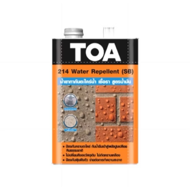 TOA 214 วอเตอร์ รีเพลแลนท์ (สูตรน้ำมัน) ขนาดแกลลอน