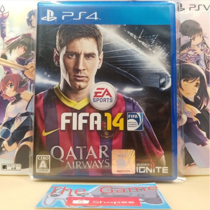 (PS4)​ เเผ่น​เกมส์​ PS4​ -​ PS5​  Fifa14​ JP ZONE2​