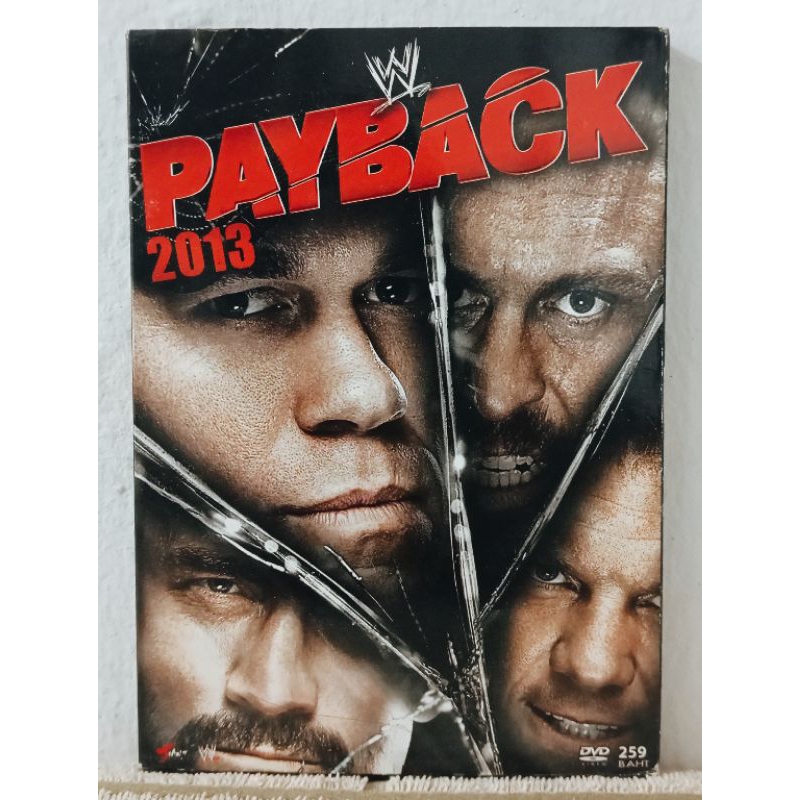 แผ่น DVD มวยปล้ำศึก Payback 2013