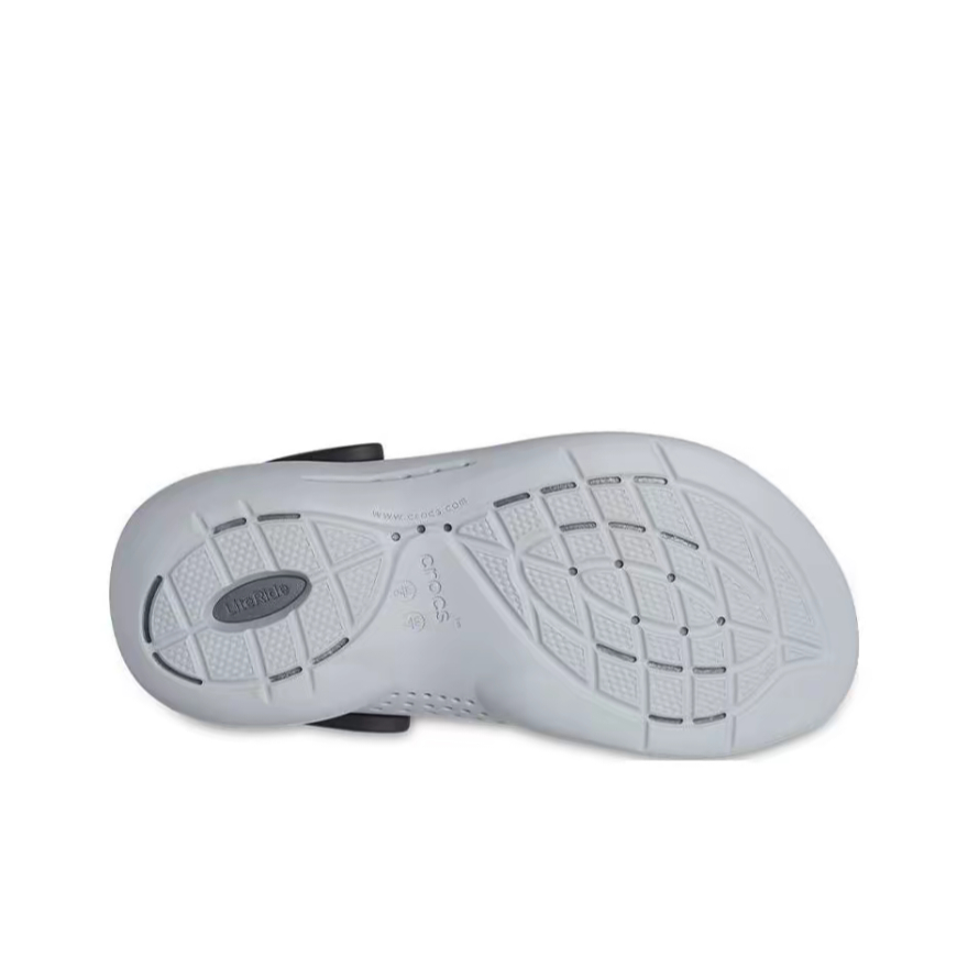 Crocs LiteRide สีดำ Unisex กลางแจ้งเทรนด์ Unisex รองเท้าแตะ 206708-0DD