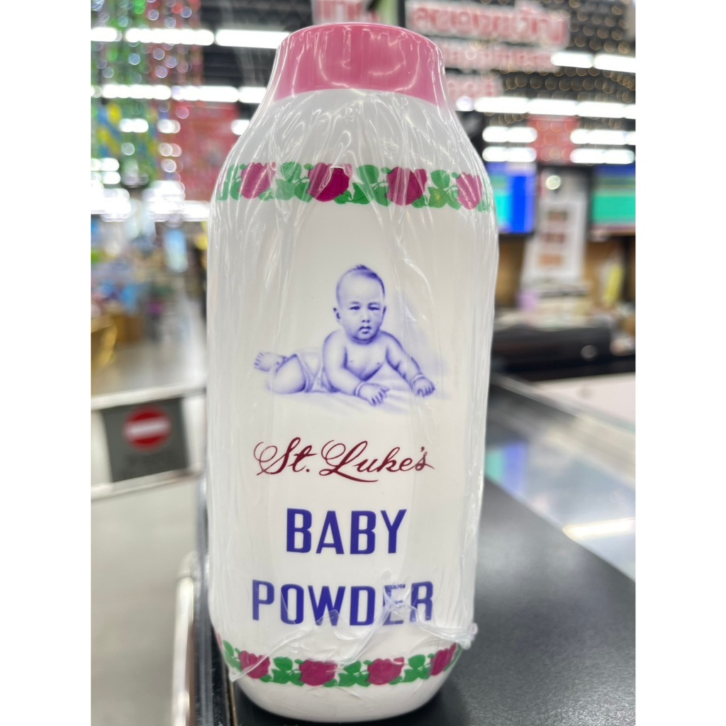 (แพ็ค 3 กระป๋อง) St.'s Luke Baby Powder เซนลุกซ์ ผลิตภัณฑ์แป้งเด็ก ไม่ระคายเคืองต่อผิว  140 กรัม - รูปที่ 2