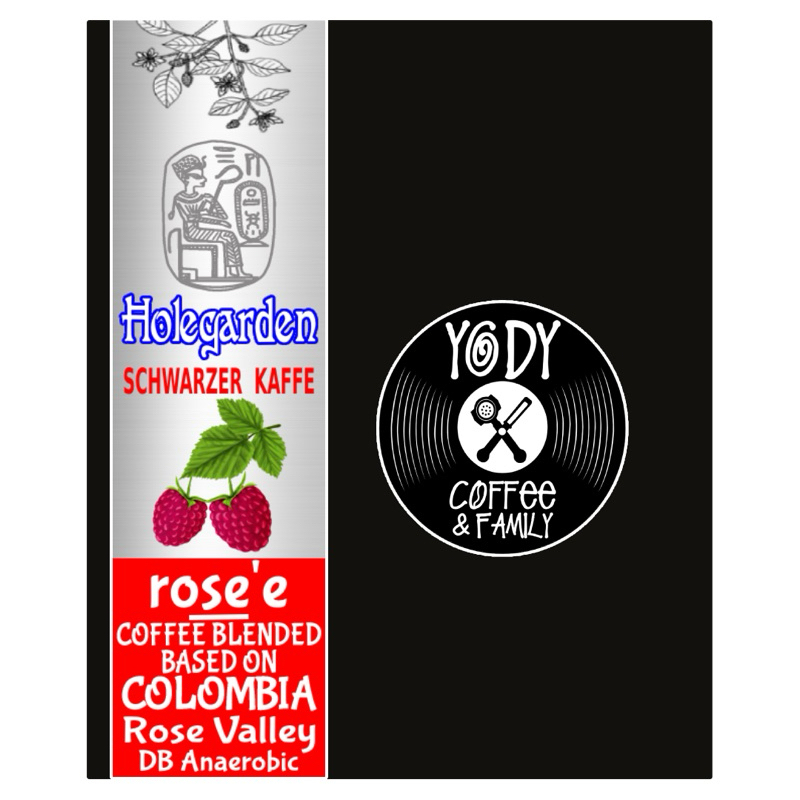 🌹Rose Holegarden Coffee Blend Yody Coffee เมล็ดกาแฟอาราบิก้าคั่วกลาง โฮลการ์เดน รเซ่ Coffee Based on
