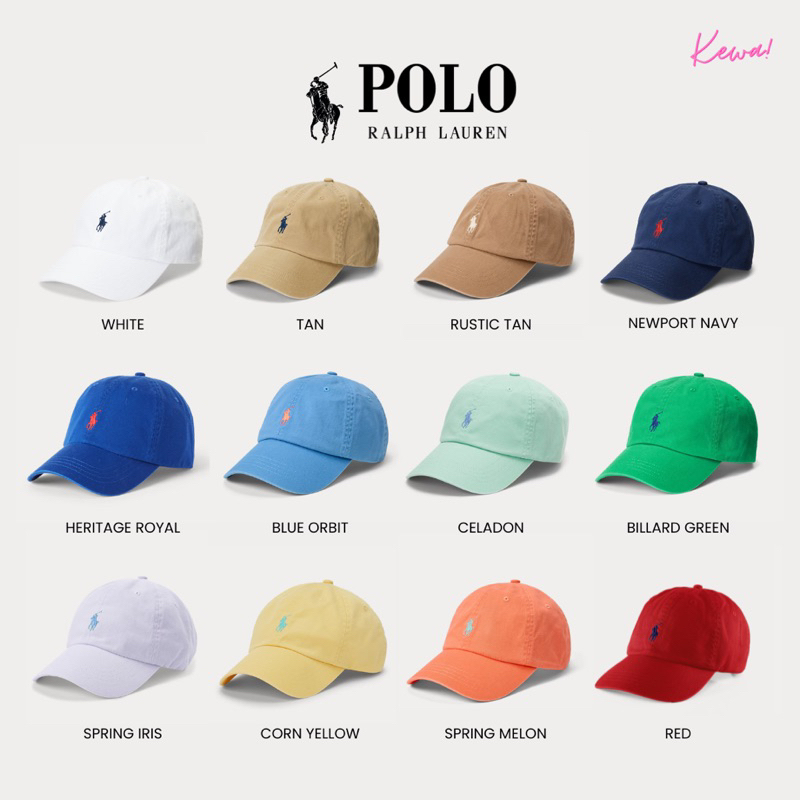 (พร้อมส่ง) หมวก Polo Ralph Lauren Cap