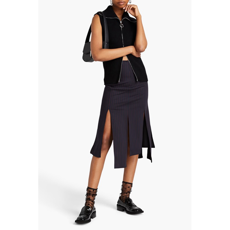 กระโปรงGanni ทรงเข้ารูป #ganni