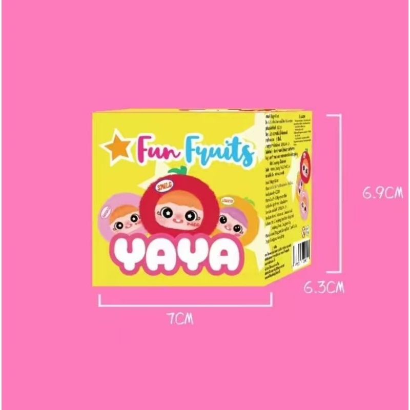 [พร้อมส่งจากไทย] YAYA V.2 ผลไม้พวงกุญแจ