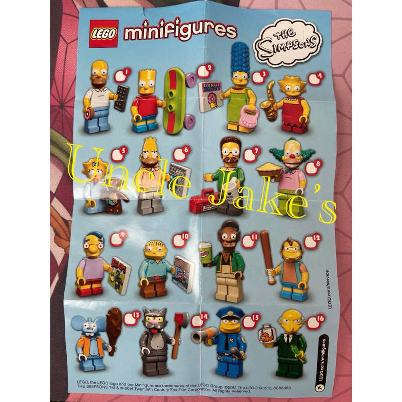 LEGO Minifigures 71005 : The Simpsons
