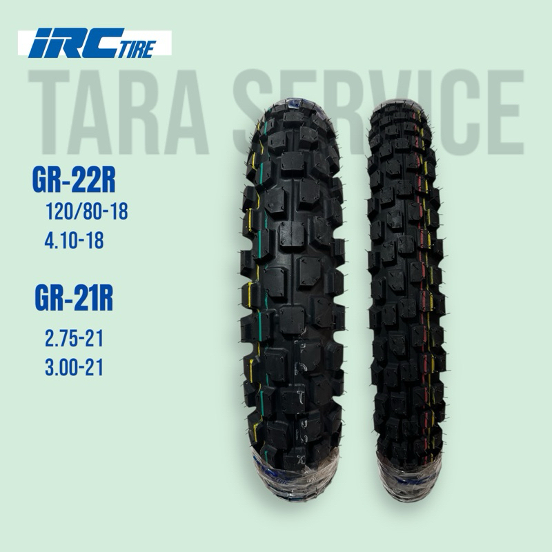 ยางมอเตอร์ไซค์ IRC รุ่น GP21R / GP22R ยางกึ่งวิบาก