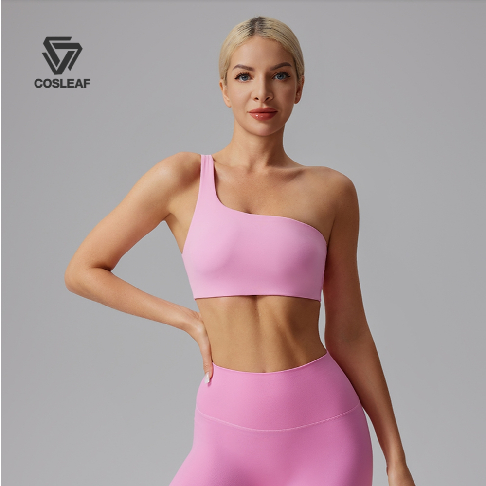 Cosleaf สปอร์ตบรา ฟองน้ำถอดได้ ผ้านุ่ม ทรงเป๊ะ ใส่ชิคได้ทุกวัน แมตช์ง่ายทุกลุค ใส่ออกกำลังกายก็ปัง