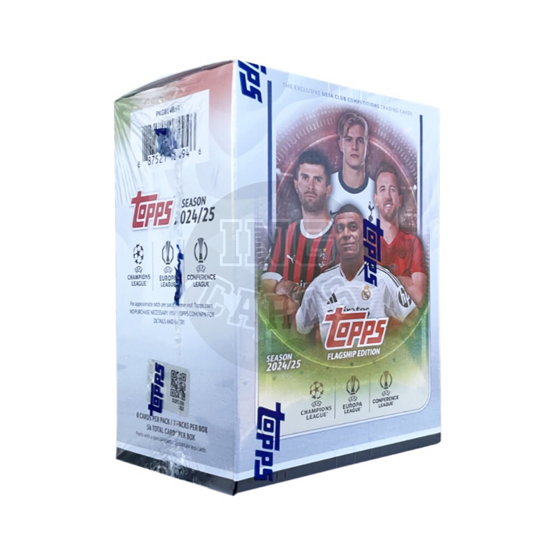การ์ดสะสมฟุตบอล 2024-25 Topps UCC UEFA Club Competitions Value Blaster Box