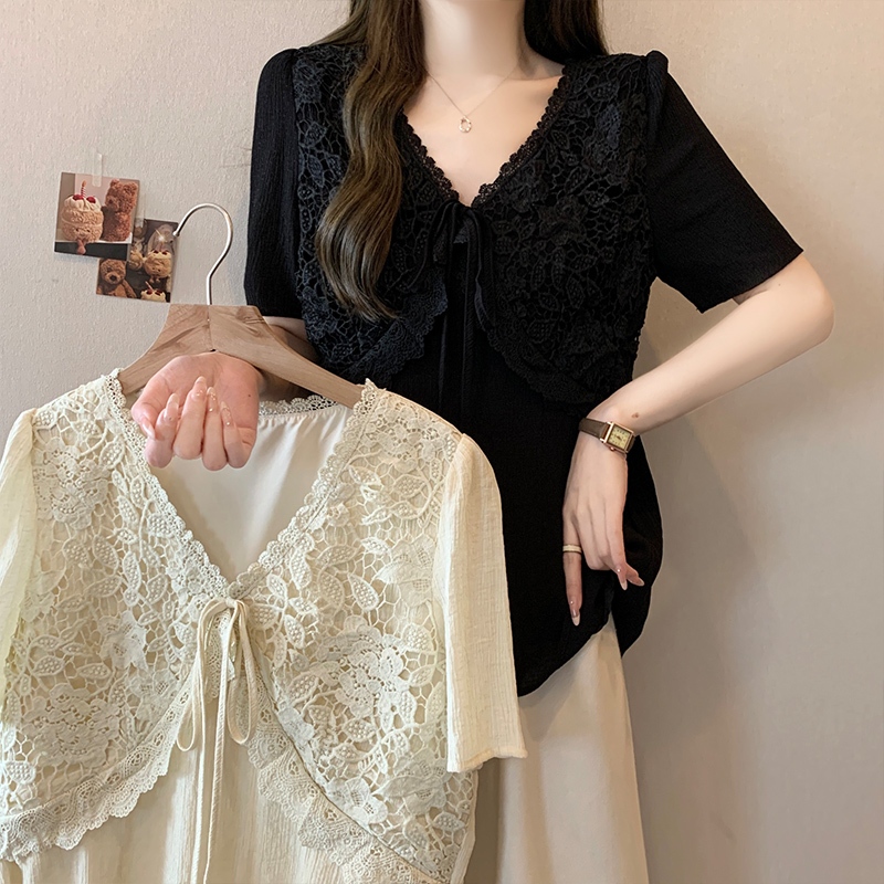 FBAShop สินค้าคุณภาพ เสื้อผ้าแฟชั่นสำหรับผู้หญิง ทรงสวยดีเทลดี รุ่นนี้ใส่เที่ยวก็ได้ใส่ออกงานก็ดี เนื้อผ้านิ่มสวมใส่สบาย - รูปที่ 6