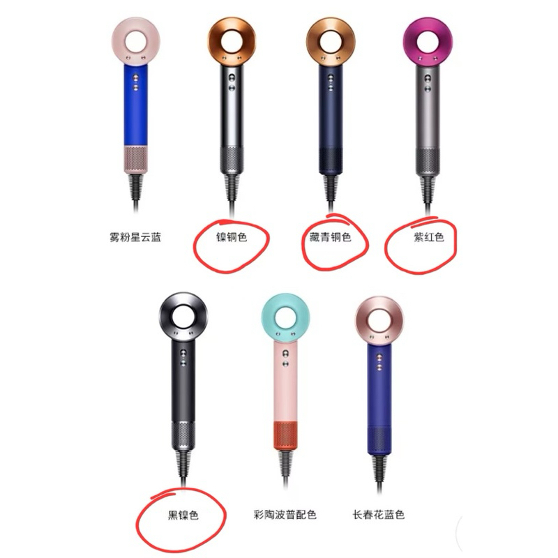 พร้อมส่ง!🇹🇭 ไดร์เป่าผม เทียบแท้เกรดพรีเมี่ยม Dyson ลมแรงเสียงเปาผมแห้งไวไม่ทำร้ายผม 2.48kg