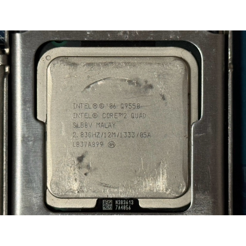 ขาย CPU Intel Core 2 Quad Q9550 แถมบอร์ด LGA 775