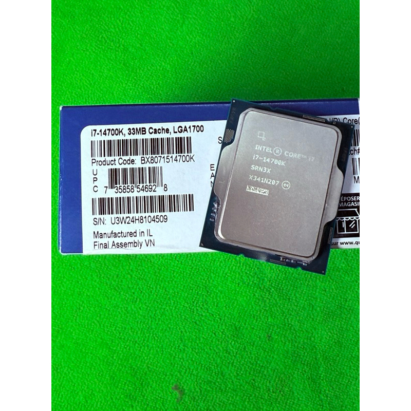 ขาย i7 14700k มือสองเหมือนใหม่