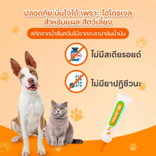 Palmo Gel พาลโมเจล เจลรักษาแผล สกัดจากธรรมชาติ ฆ่าเชื้อ ลดอักเสบ สำหรับสัตว์เลี้ยง
