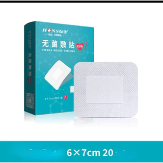 พลาสเตอร์ใสกันน้ำมีผ้าก๊อซ พลาสเตอร์กันน้ำ พลาสเตอร์ปิดแผล แผ่นปิดแผลมีผ้าก๊อซ