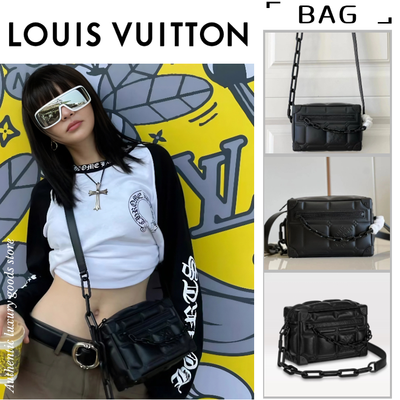 Louis Vuitton Mini Soft Trunk Crossbody Bag / Louis Vuitton Mini Soft Trunk กระเป๋าสะพายข้าง