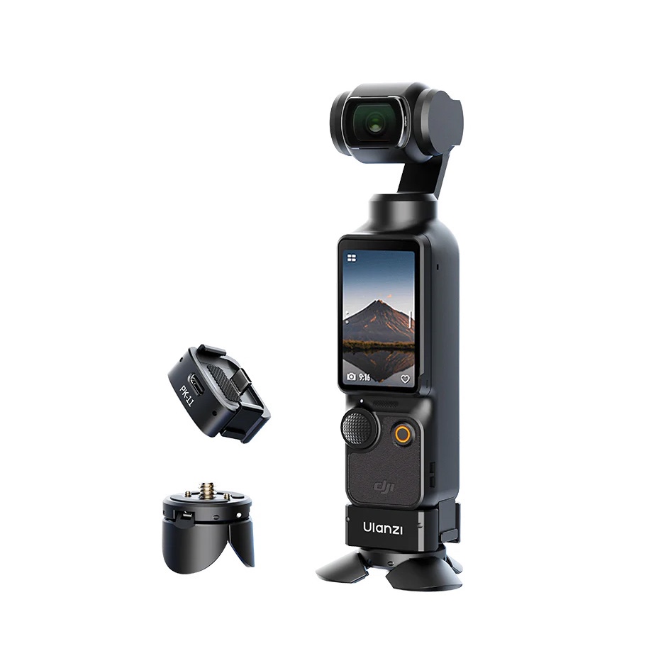 Ulanzi Pocket 3 Mini Tripod Kit ชุดขาตั้งกล้องสำหรับ DJI Osmo Pocket 3 พับและกางได้อัตโนมัติ