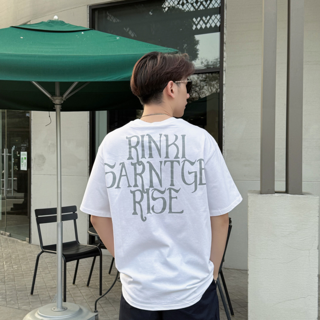 CAZAMAN เสื้อยืดคอกลม เสื้อยืดงานสกรีน คุณภาพดี ทรงสวย 201