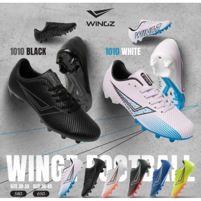 รองเท้าสตั๊ด รองเท้าฟุตบอล Wingz(WZ1010) พร้อมส่ง🔥🔥