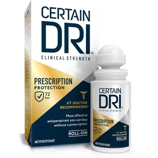 Certain dri เซอร์เทนดราย ระงับกลิ่นกาย 3 สูตร certaindri