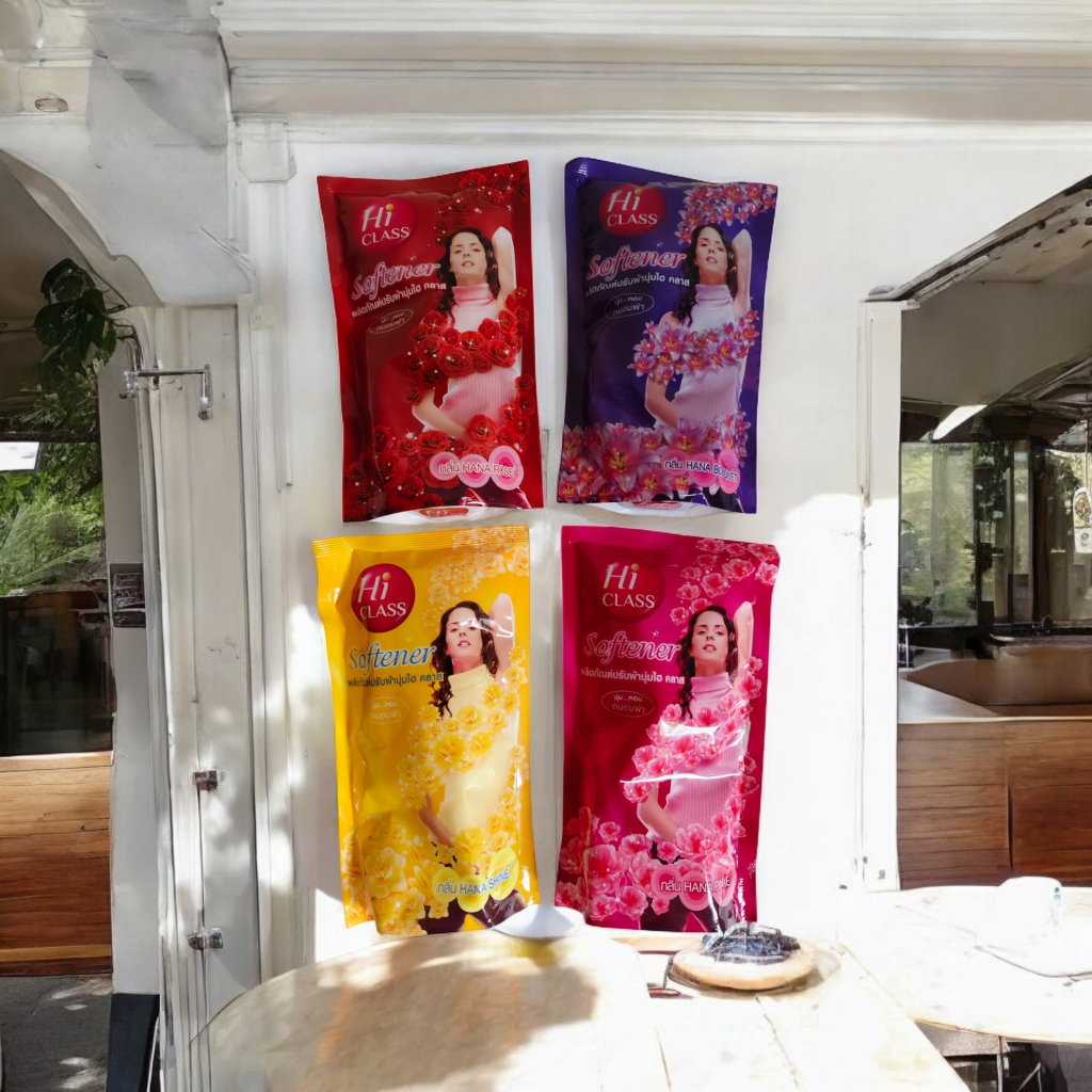 ไฮคลาส Hi-Class 450ML ไฮคลาส น้ำยาปรับผ้านุ่ม Hi Class คุ้มค่าคุ้มราคา รุ่น ปรับผ้านุ่ม ไฮคลาส