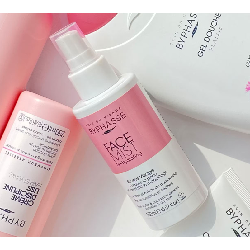 BYPHASSE Face Mist Re - Hydrating Sensitive & Dry Skin (150ml)