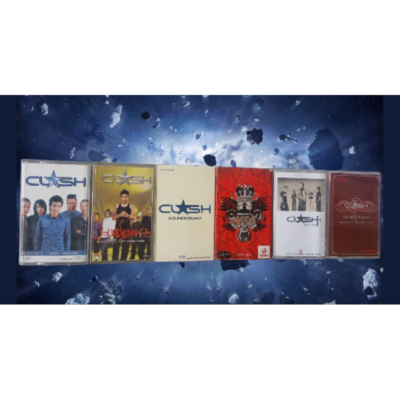 CLASH เทปคาสเซ็ท วง แคลช มีหลายอัลบั้ม ให้เลือก