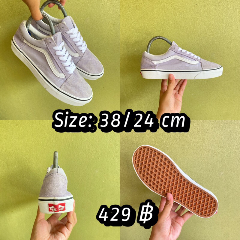 Vans 👟 Size : 38 รองเท้ามือสอง ของแท้ 💯 งานคัด งานสวย สภาพดี