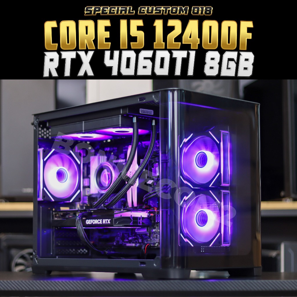 Special Custom 018 / คอมประกอบ i5 12400F / RTX 4060 Ti 8GB