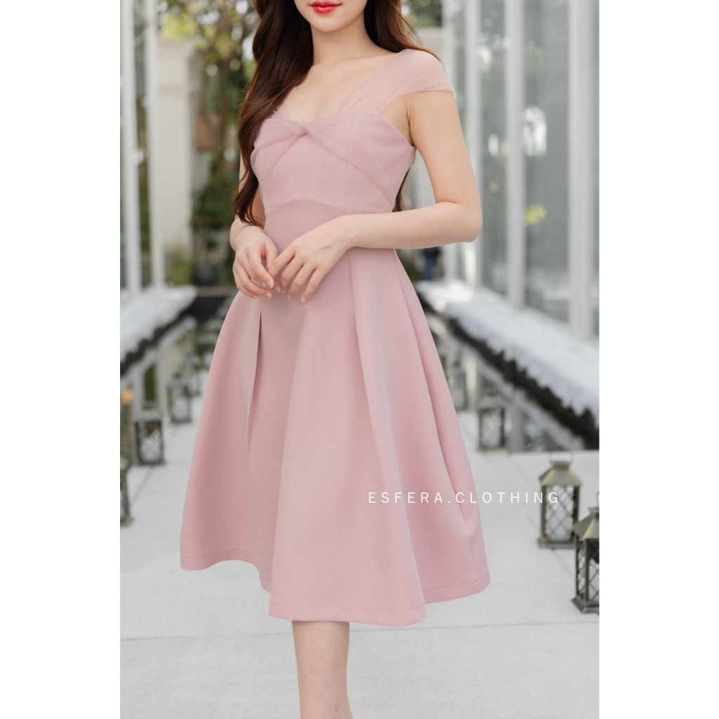 ESFERA-DR-100-1 Bubblegum Dress เดรสออกงาน รูปที่ 6