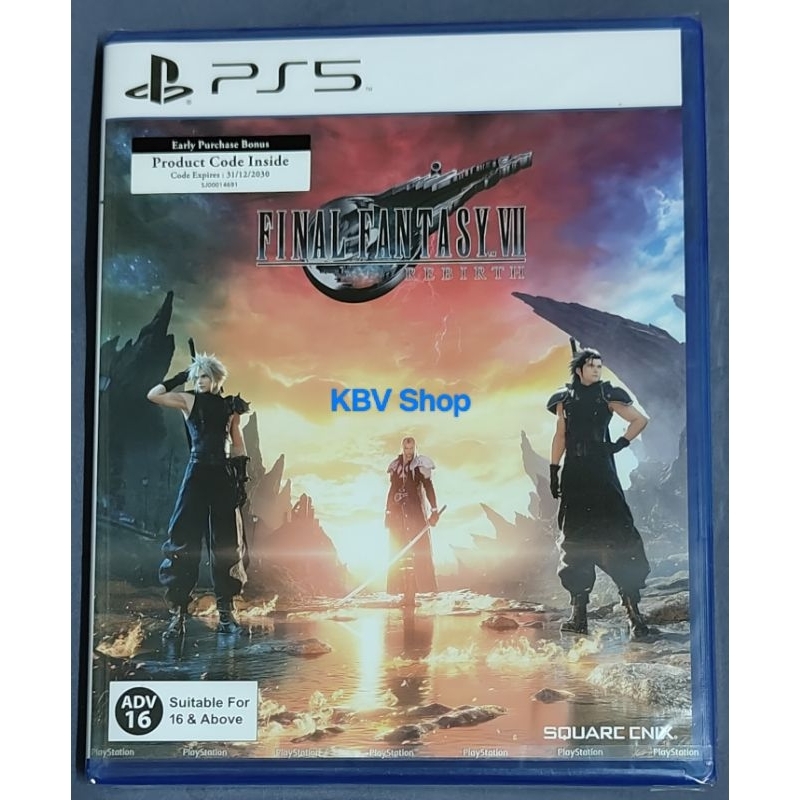 (⚡มือ 2 พร้อมส่ง⚡)Ps5: Final Fantasy VII Rebirth มือสอง