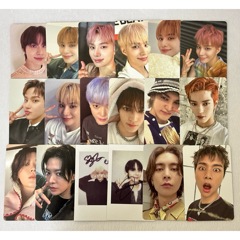 [พร้อมส่ง] - รวมการ์ด NCT127 JOHNNY/TAEYONG/YUTA/JUNGWOO (จอห์นนี่,แทยง,ยูตะ,จองอู)