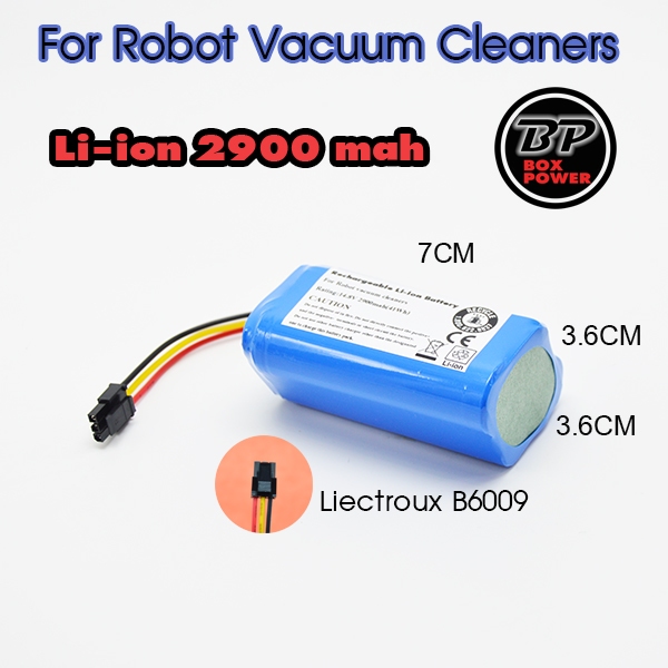 แบตเตอรี่หุ่นยนต์ดูดฝุ่น  Liectroux รุ่น B6009 14.8v  ( รุ่นอัพเกรด )