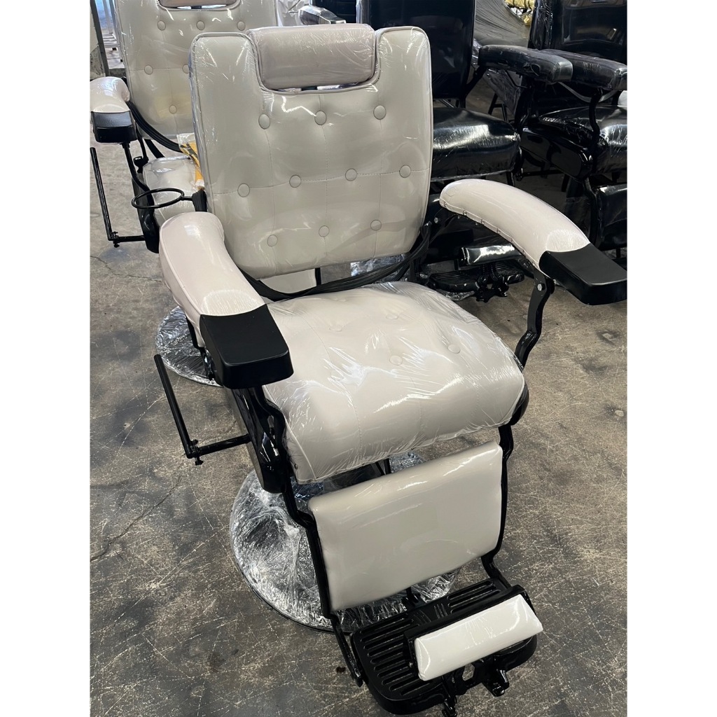 เก้าอี้ตัดผมชาย     เก้าอี้บาร์เบอร์รุ่นดึงกระดุม   โรงงานไทย แข็งแรง  อายุการใช้งานยาวนาน - รูปที่ 5