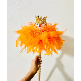 ไม้คฑาครัมเมเยอร์เด็ก(หัวมงกุฎรามี่ขนนก)ไซต์ 80-120 cm