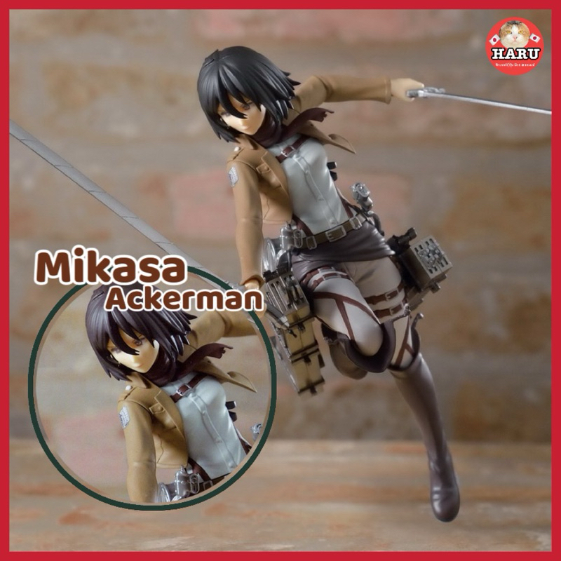 [พร้อมส่ง/มือ2/ของแท้] Mikasa Ackerman - 3D Maneuver Gear Ver. - PM Figure - Attack On Titan ฟิกเกอร