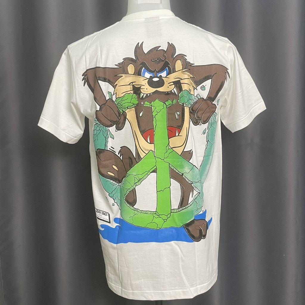เสื้อยืดTasmanian Devil การ์ตูน ลูนีย์ทูนส์การ์ตูนส์ รูปที่ 4