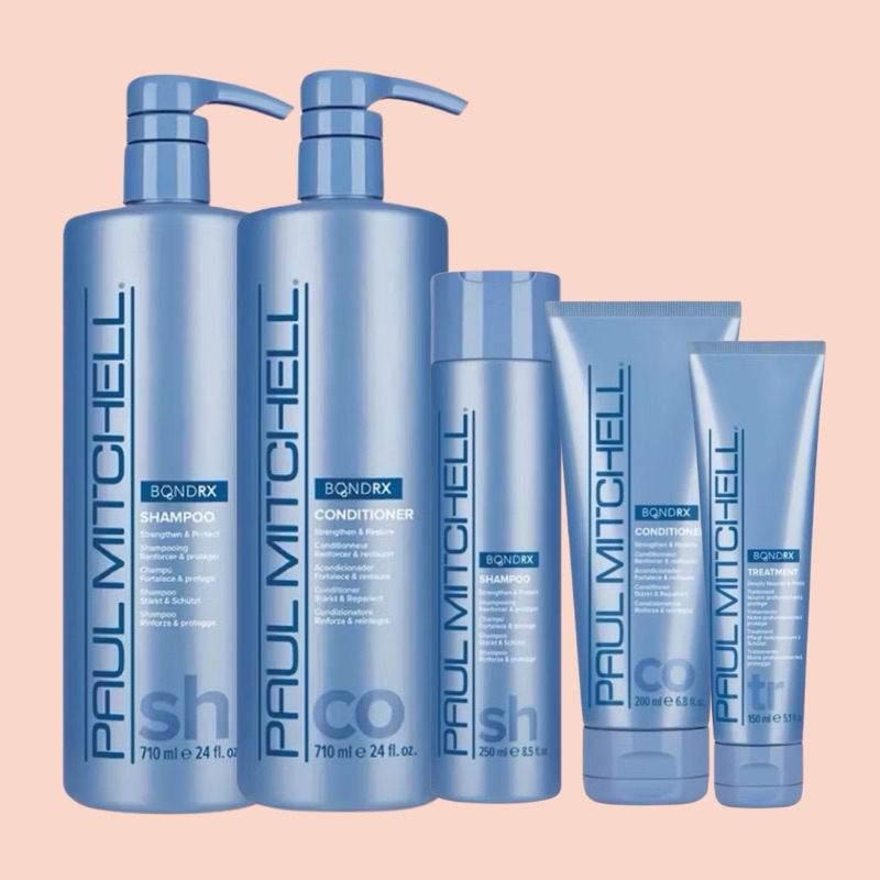PAUL MITCHELL BOND RX 150 200 250 710 ML.แชมพู ครีมนวดผม ทรีทเม้น เชื่อมแกนผม แก้ผมเสีย