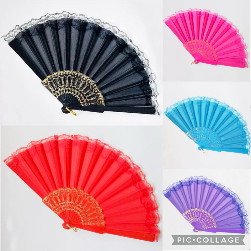 พร้อมส่ง กทม📌พัดผ้า ขอบลูกไม้  พัดจีน พัดแฟนซี พัดลูกไม้ พัด พัดสวย พัดคุณหนู พัดเจ้าสาว
