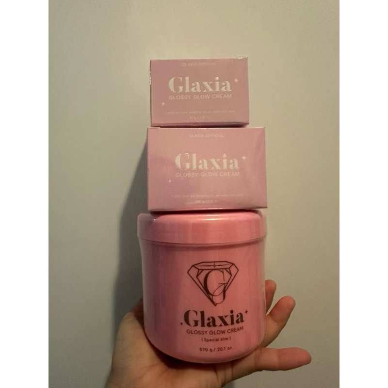 Glaxia ครีมพี่เเบิ้มแถม ครีมกลาเซียร์ Glaxiaครีมพี่เบิ้ม ลดริ้วรอย รเยแตกลาย รอยสิวรอยดำ ผิวใส ของแท