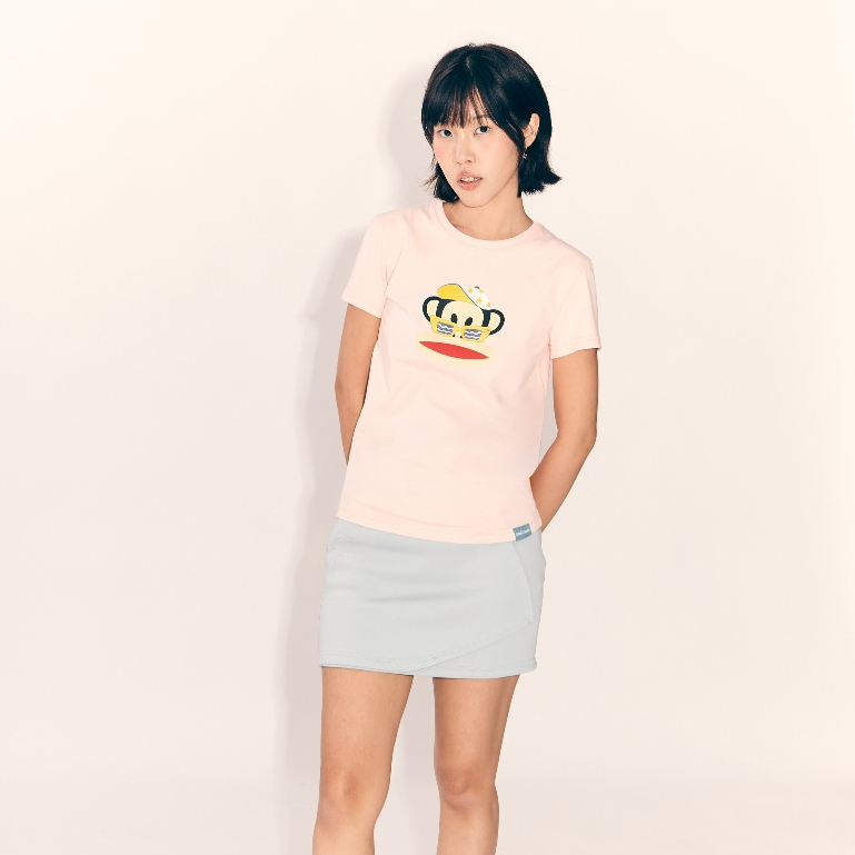PAUL FRANK เสื้อยืดผู้หญิง JULIUS BON VOYAGE SS TEE