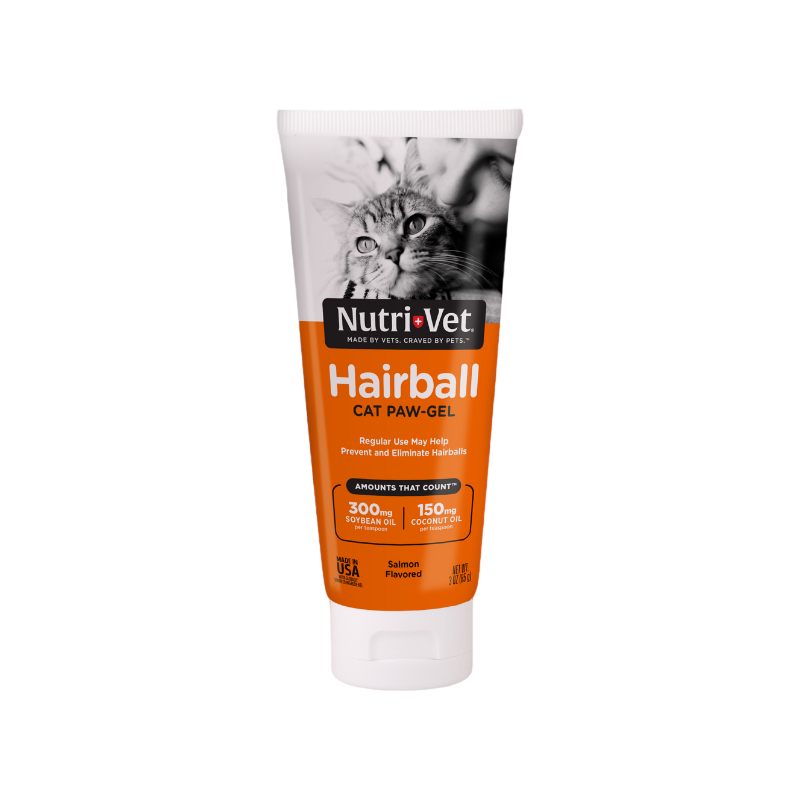 🇺🇸 Nutri-Vet Hairball Cat Paw-Gel อาหารเสริมลดการเกิดภาวะก้อนขนอุดตันในแมว ช่วยส่งเสริมให้ผิวหนังและเส้นขนมีสุขภาพที่ดี