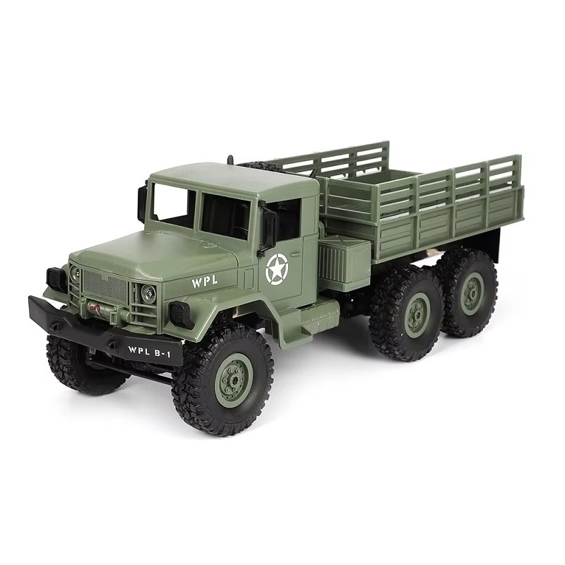 รถบังคับ WPL B-16 1:16 Military Truck, Remote Control Car 2.4 GHz