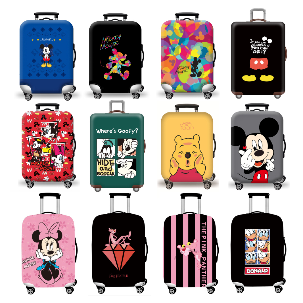 พร้อมส่ง ผ้าคลุมกระเป๋าเดินทางผ้ายืด (Special Edition) กันฝุ่น กันรอย สำหรับขนาด 20/24/26/28/30 นิ้ว