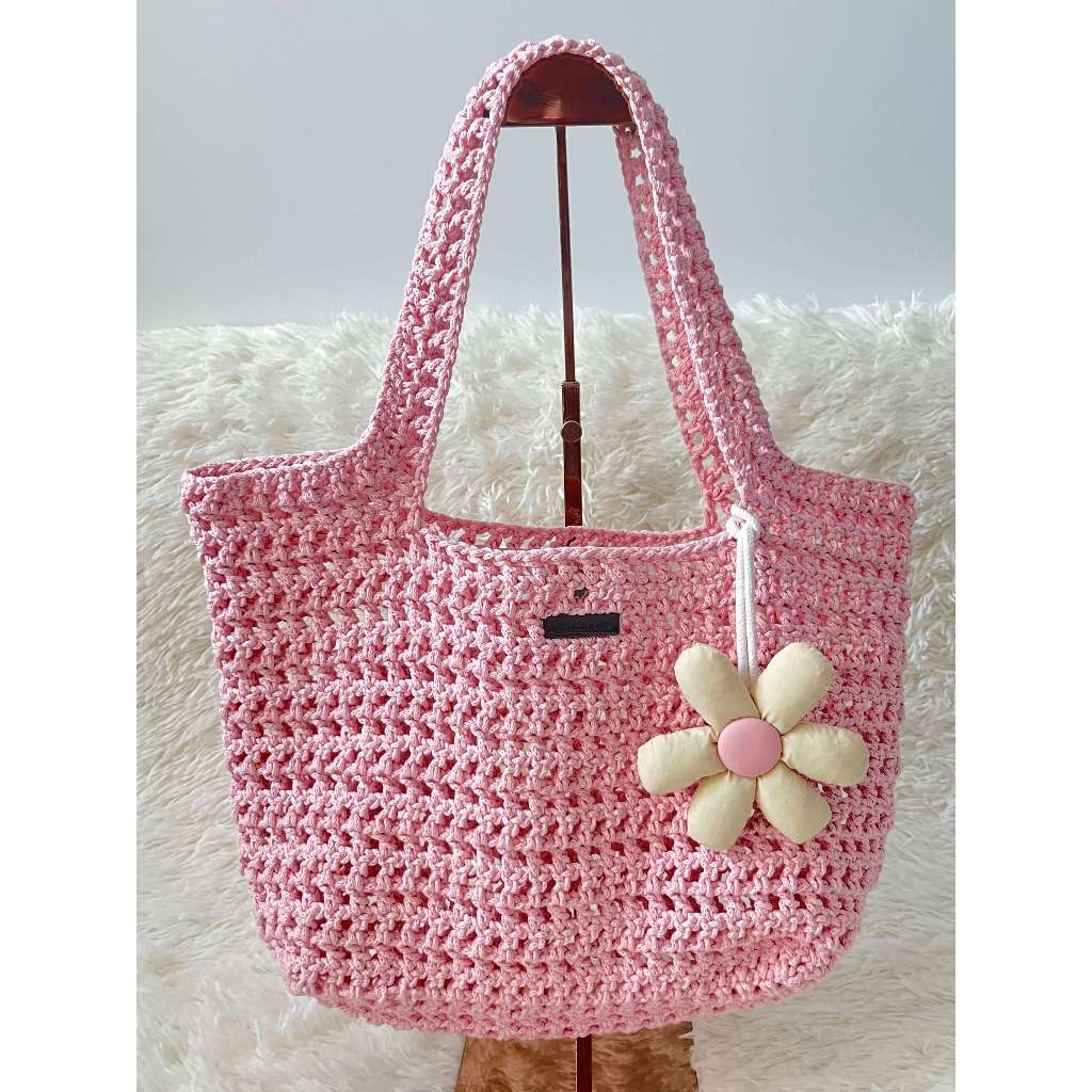 กระเป๋าถักไหมพรม Cozii bag no.05
