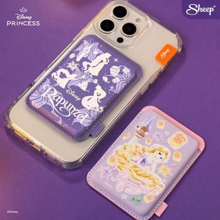 [MS Wallet Rapunzel] Rapunzel Collection ที่ใส่บัตรแม่เหล็กแปะด้านหลังโทรศัพท์มือถือ ลายราพันเซล ใช้กับเคสโทรศัพท์Magnet