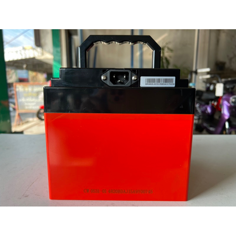 แบตเตอร์รี่ลิเธียม ยี่ห้อเชาเวย แบตลิเธียมที่ขายดีที่สุดในจีน 48V 20Ah + สายชาร์จ มาตราฐานโรงงานอุตส