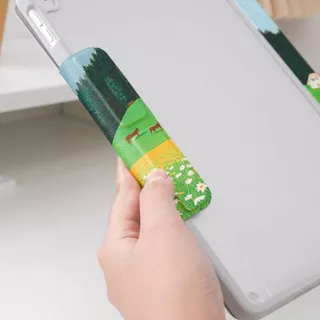 LAONGMOON เคสไอแพดแกน Y ฝาพับ พิมพ์ลายVacation Collection ipad case วิวธรรมชาติ เคส iPad ใส่ปากกาได้